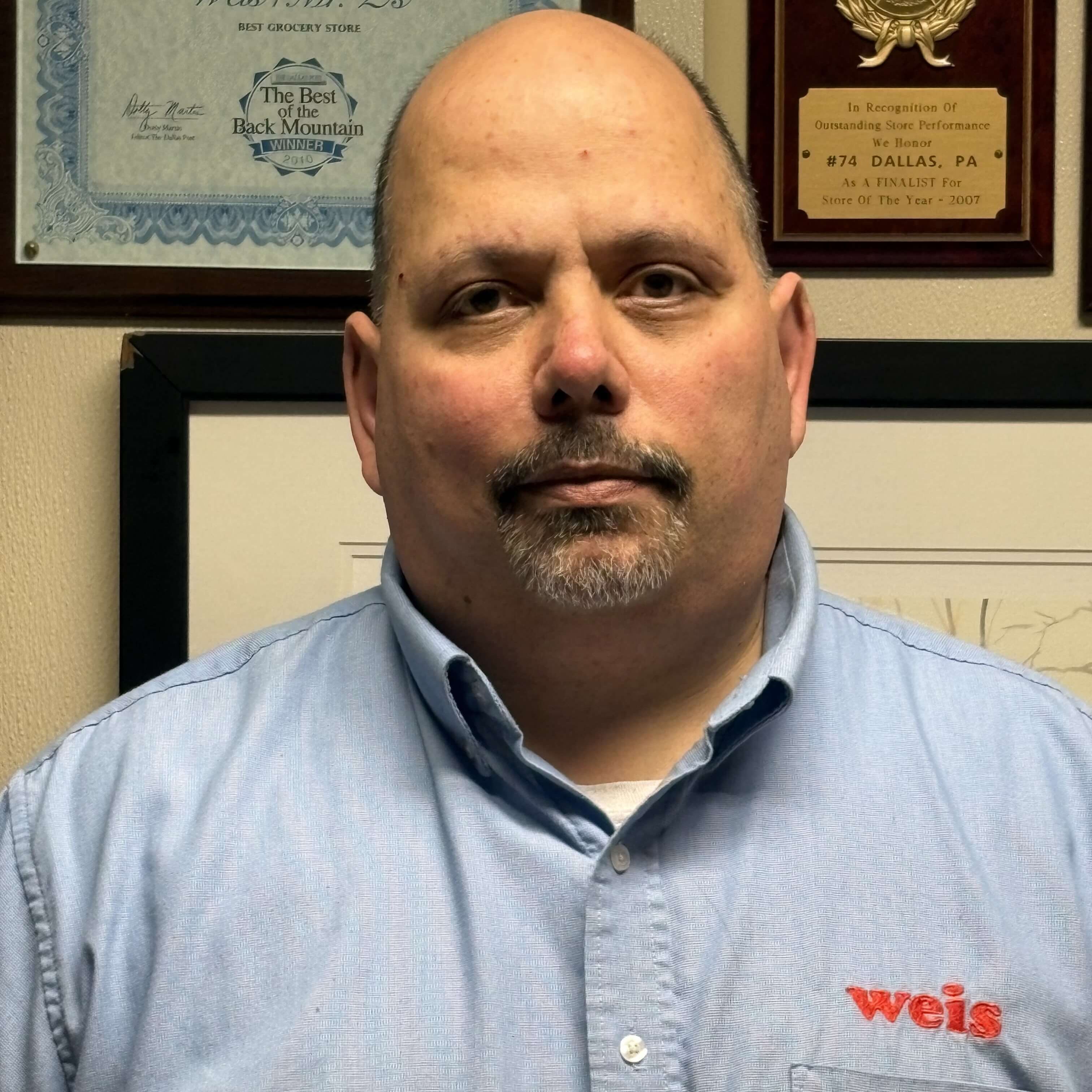 Carmine Lupio, Store Manager, Weis Markets